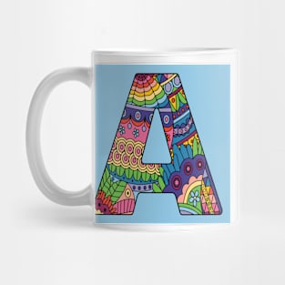 Alphabet 001 (Style:37) Mug